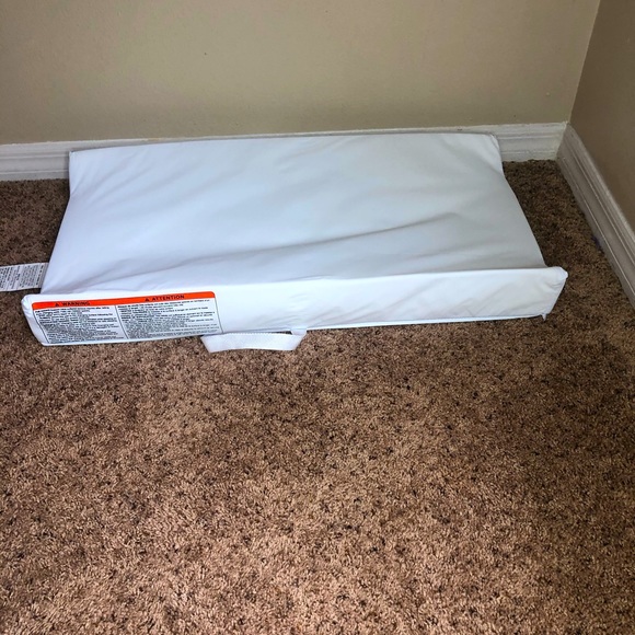 White Baby Changing Mat - Picture 2 of 2